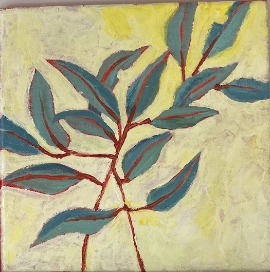 Victoria Farrell's painting.