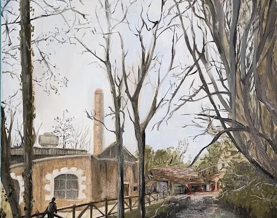 Victoria Farrell's painting.