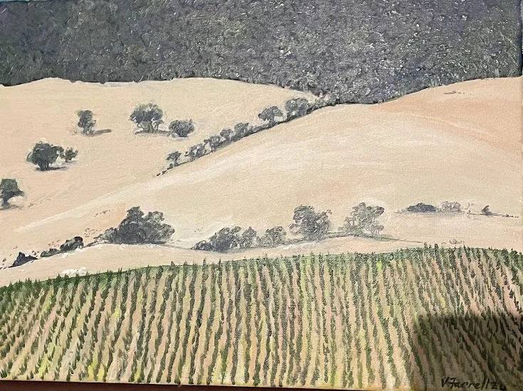 Victoria Farrell's painting.
